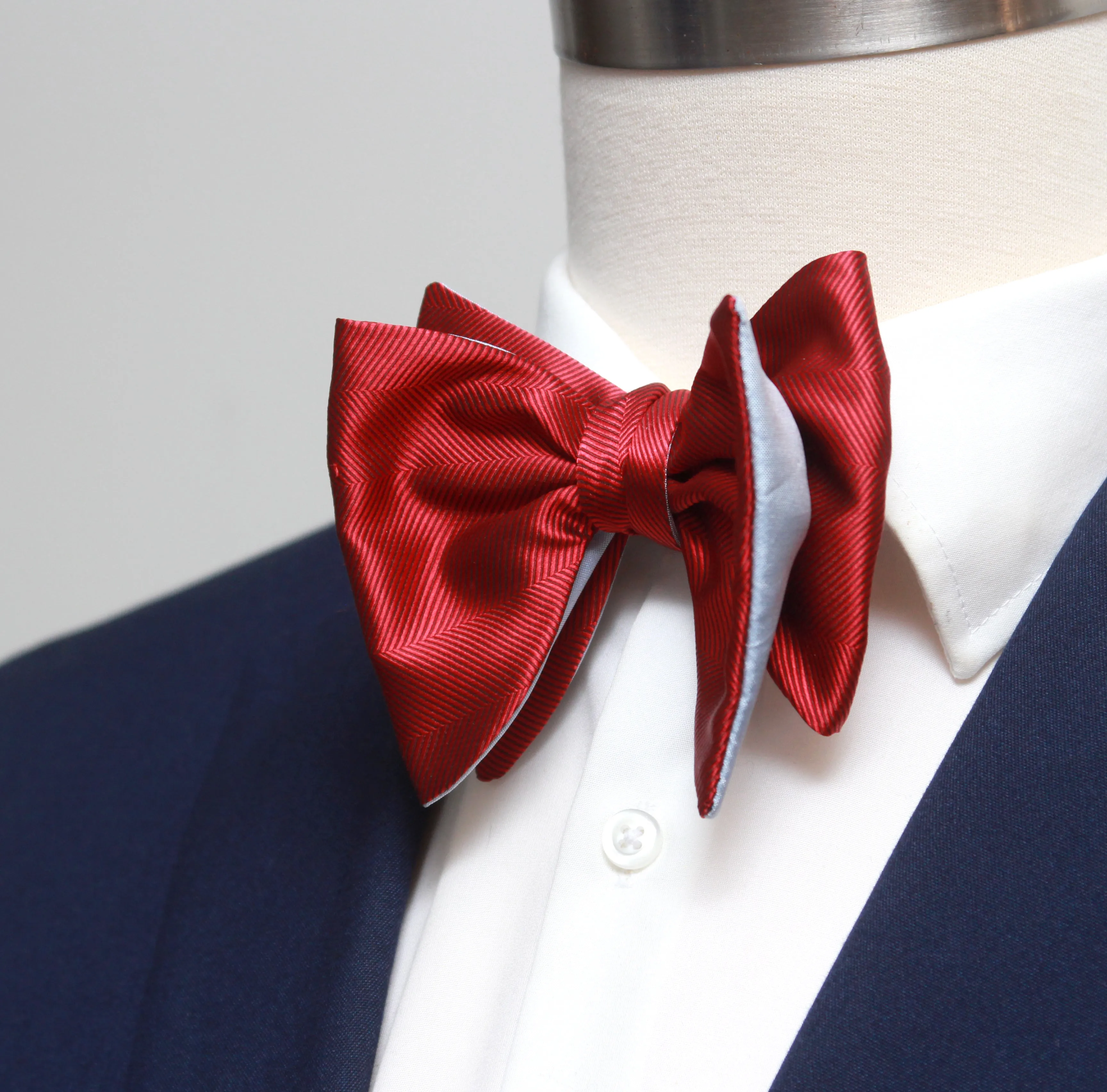 Large Red Bow Tie