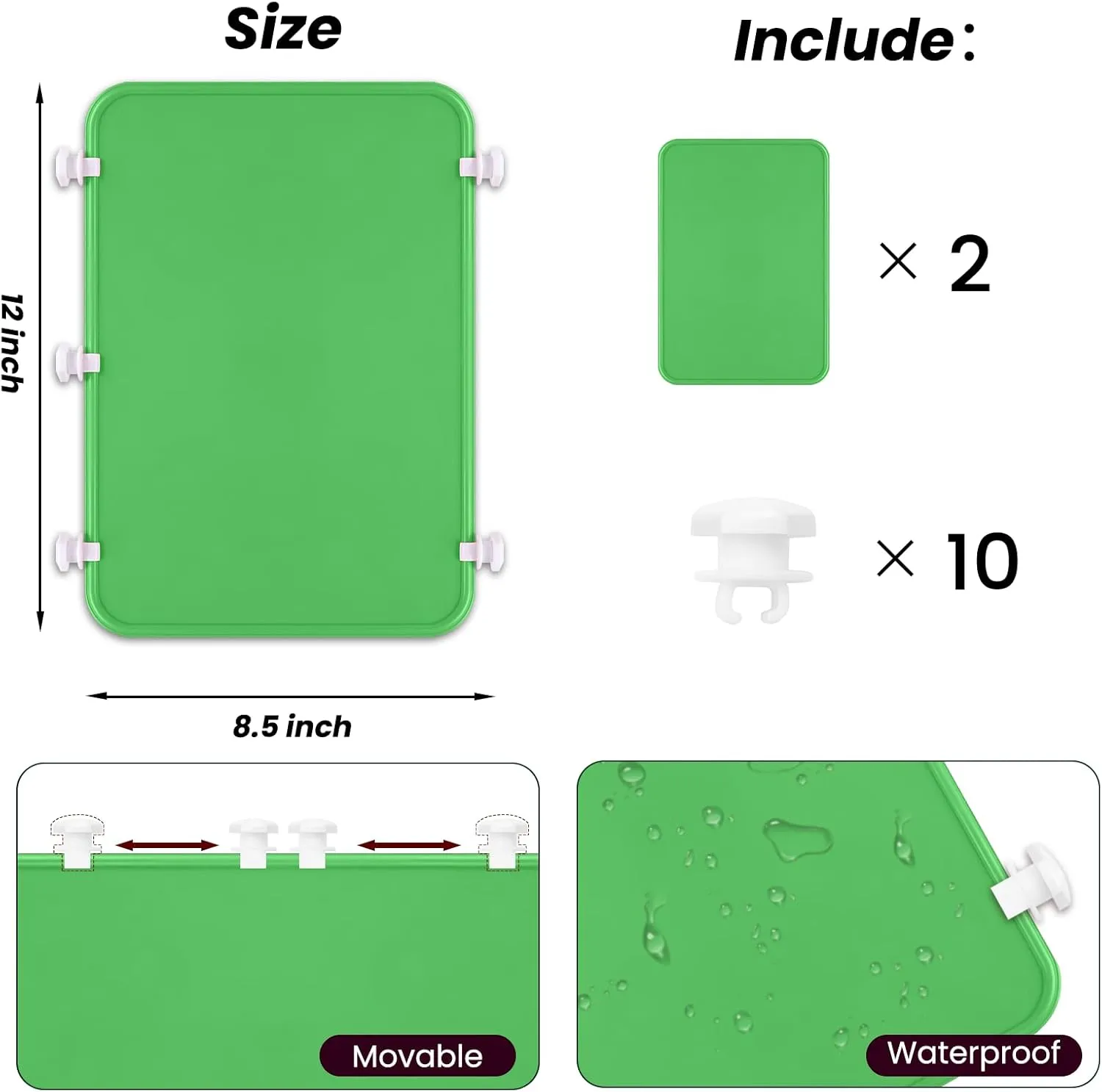 LBF 2Pcs Divider Compatible with Bogg Bag Accessories Organizer XL Inserts Beach Bag Accessories