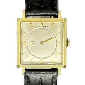 Longines 14kt Gold Mystery Dial Watch