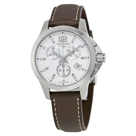 Longines Conquest Chronograph White Dial Men's Watch L33794165