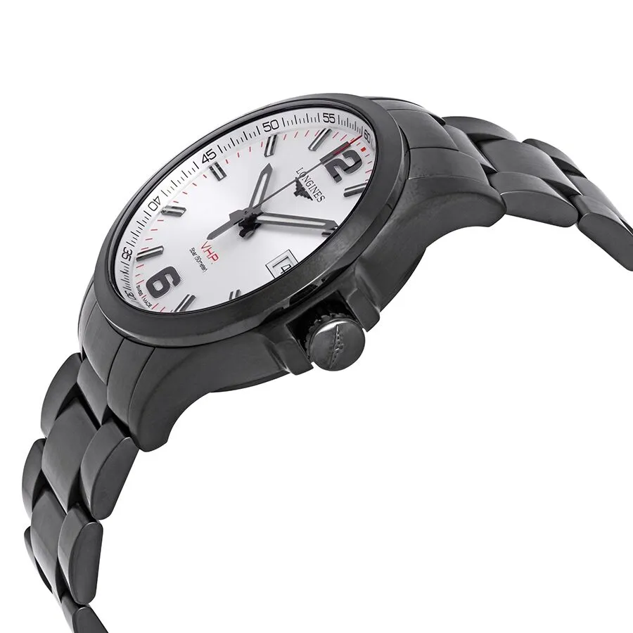 Longines Conquest V.H.P. Silver Dial Men's Watch L37262766