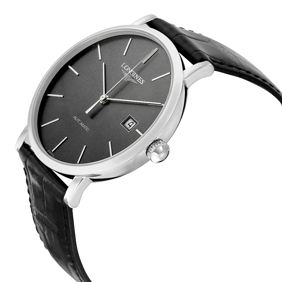 Longines Elegant Automatic Sunray Grey Dial Men's Watch L4.910.4.72.2