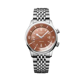 Longines Heritage 39mm Stainless Steel Automatic Watch L3.764.4.96.6