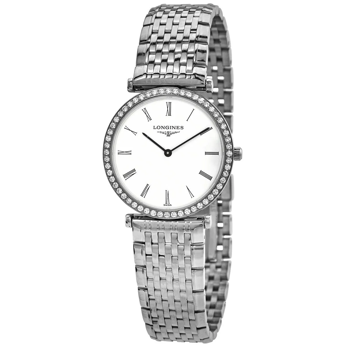 Longines La Grande Classique Quartz White Dial Ladies Watch L4.513.0.11.6