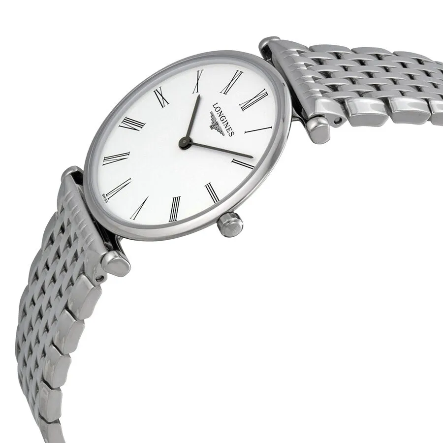 Longines La Grande White Dial Stainless Steel Men's Watch L45124116 L4.512.4.11.6
