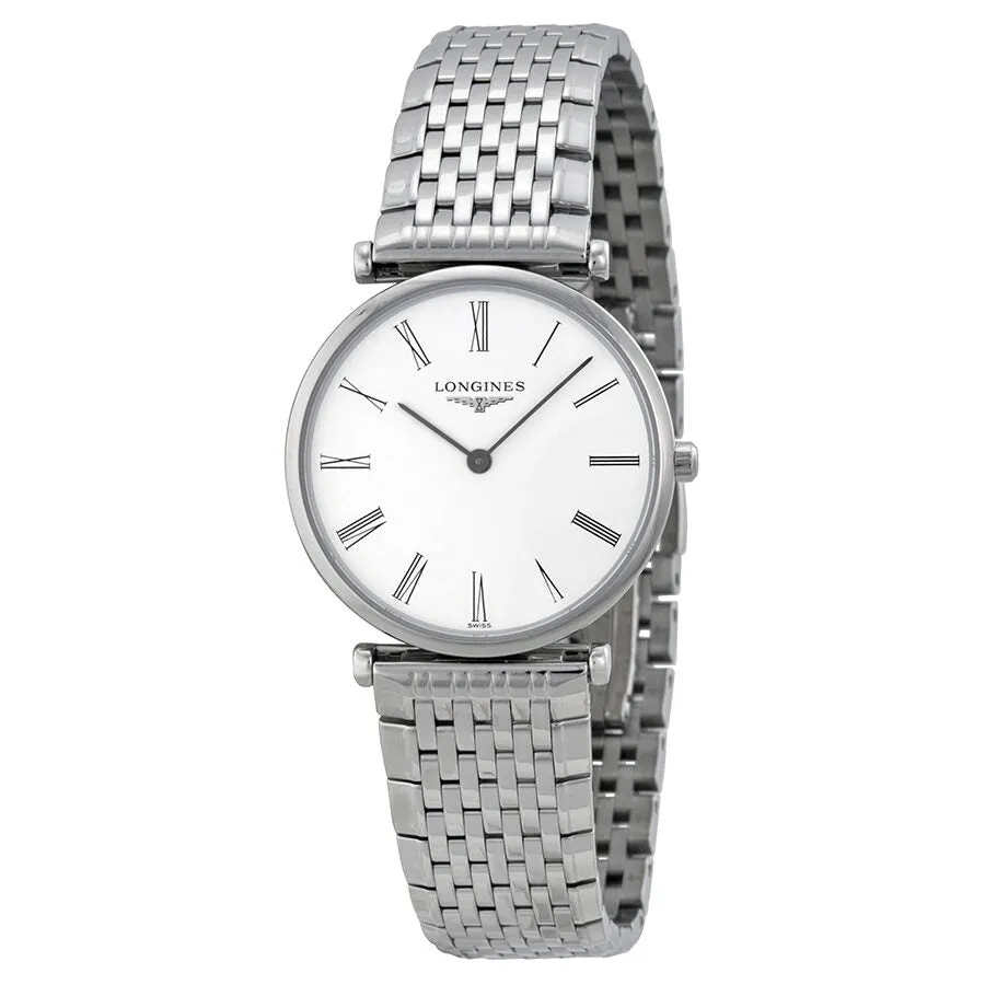 Longines La Grande White Dial Stainless Steel Men's Watch L45124116 L4.512.4.11.6