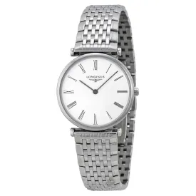 Longines La Grande White Dial Stainless Steel Men's Watch L45124116 L4.512.4.11.6