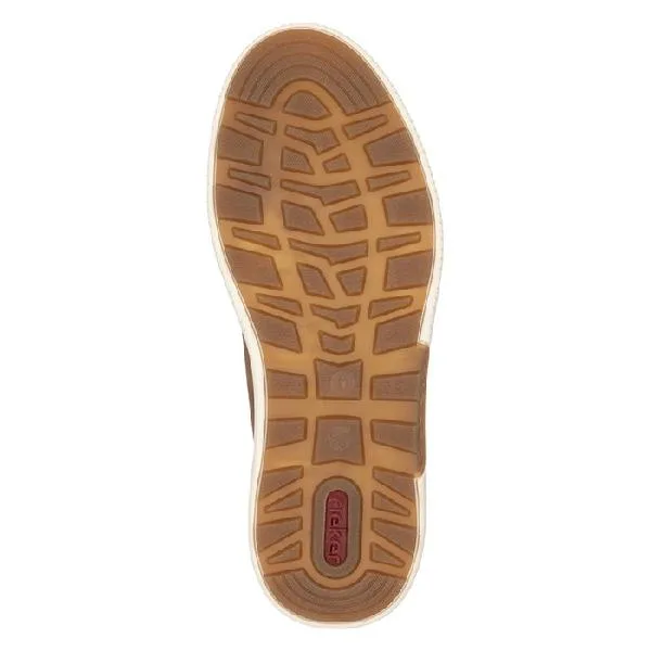 Mens Rieker Stan 57 in Brown/Braun/Schoko