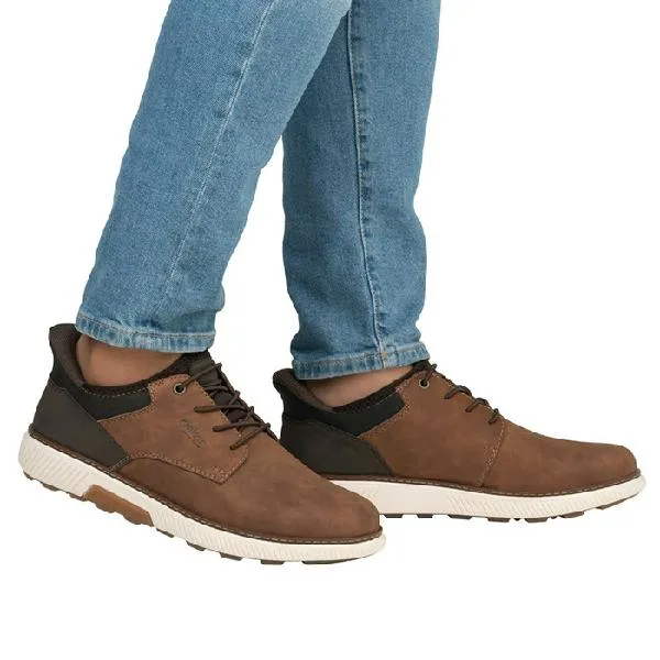 Mens Rieker Stan 57 in Brown/Braun/Schoko