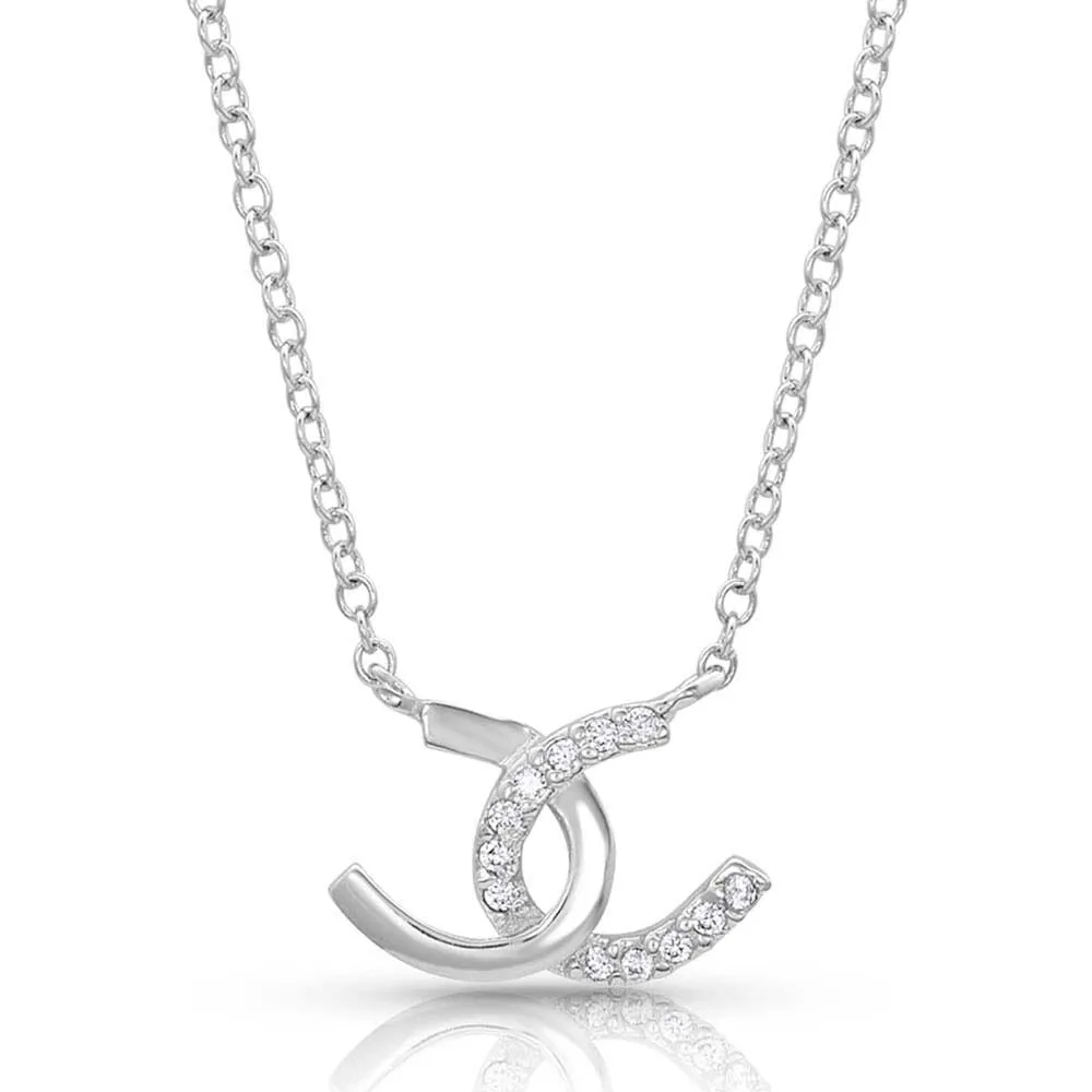 Montana Silversmiths Horseshoe Happiness Necklace NC4505