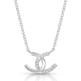 Montana Silversmiths Horseshoe Happiness Necklace NC4505