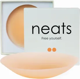 NEATS Nipple Covers for Women, Reusable & Hypoallergenic Adhesive Silicone Pasties