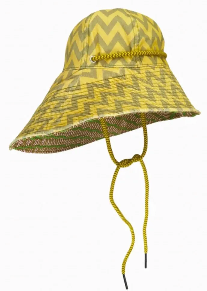 OAS Zig Zag brim Hat Greeny