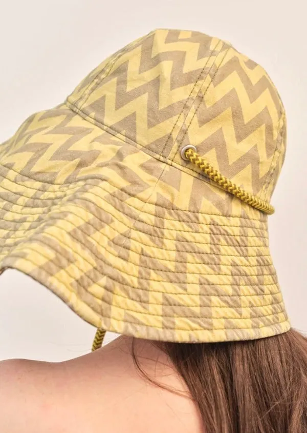 OAS Zig Zag brim Hat Greeny