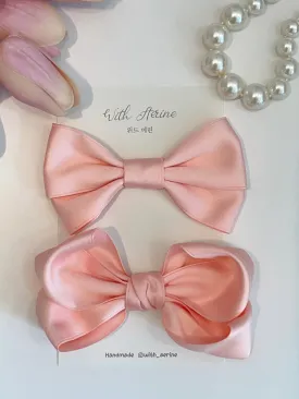 Peach Satin Ribbon