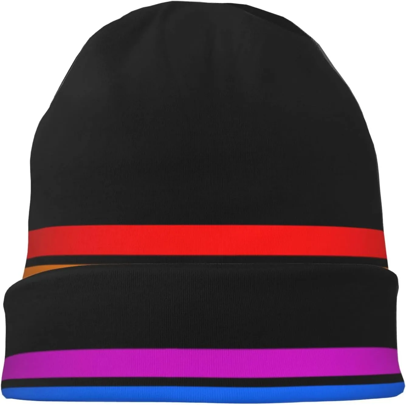 Rainbow Pride Hat,Chemo Headwear for Women for Slouchy Beanie Hat Skull Cap Cancer Headwear Accessories for Women