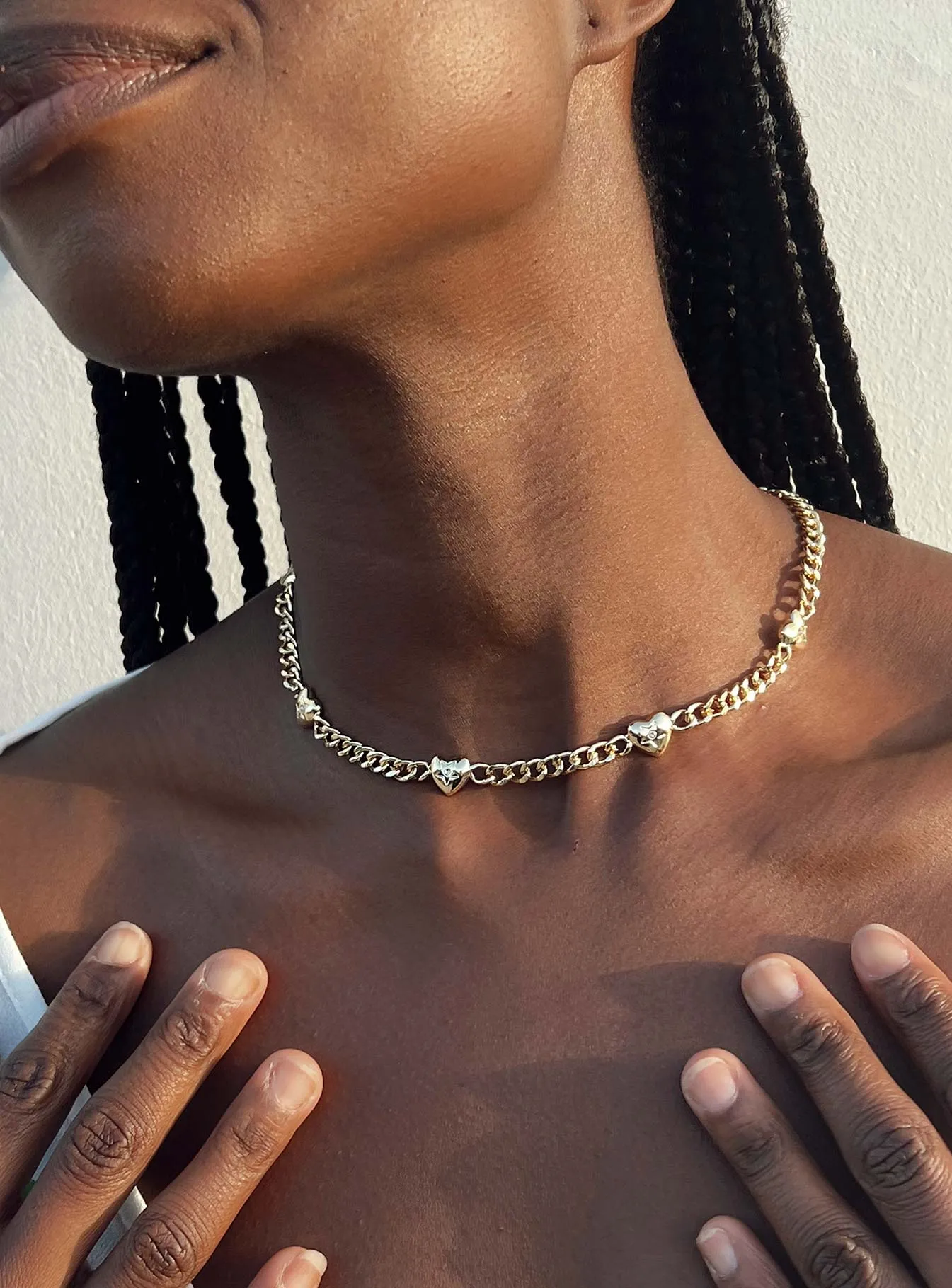 Saunders Necklace Gold