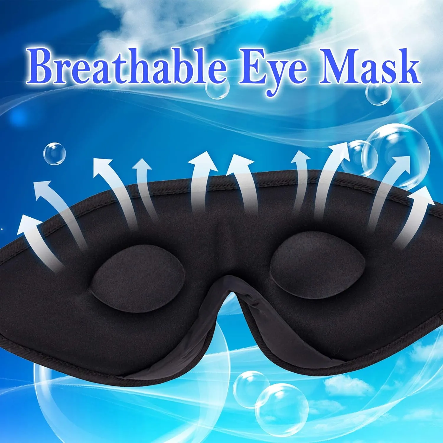 Sleep Mask for Kids with Blockout Light - Memory Foam 3D Contoured Eye Mask - Eye Cover & Travel Sleep Mask, Blindfolds for Kids, Girls, Boys (Grey)