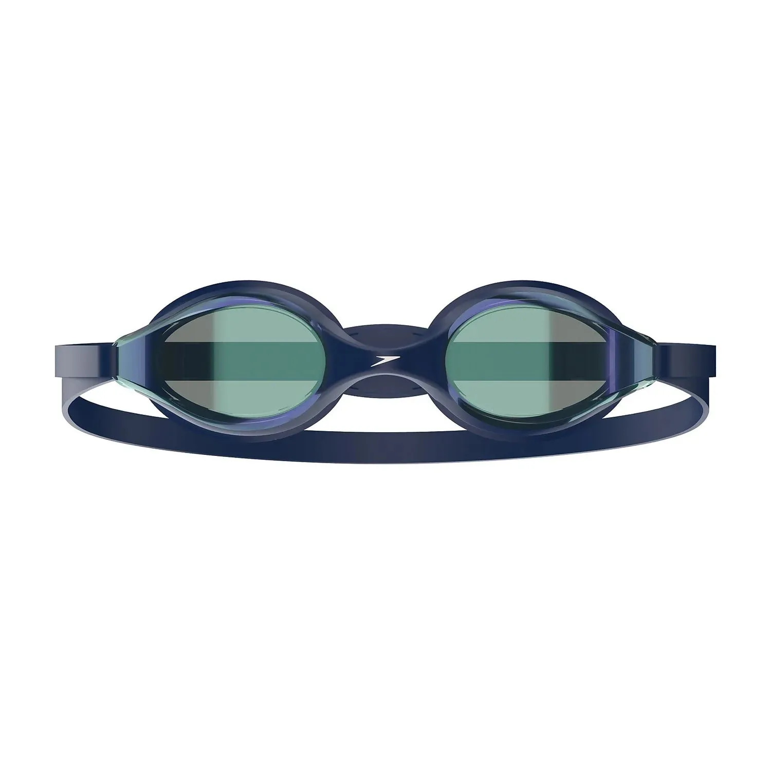 Speedo Unisex Hyper Flyer Mirrored TLAT Youth Racing Goggle - Navy