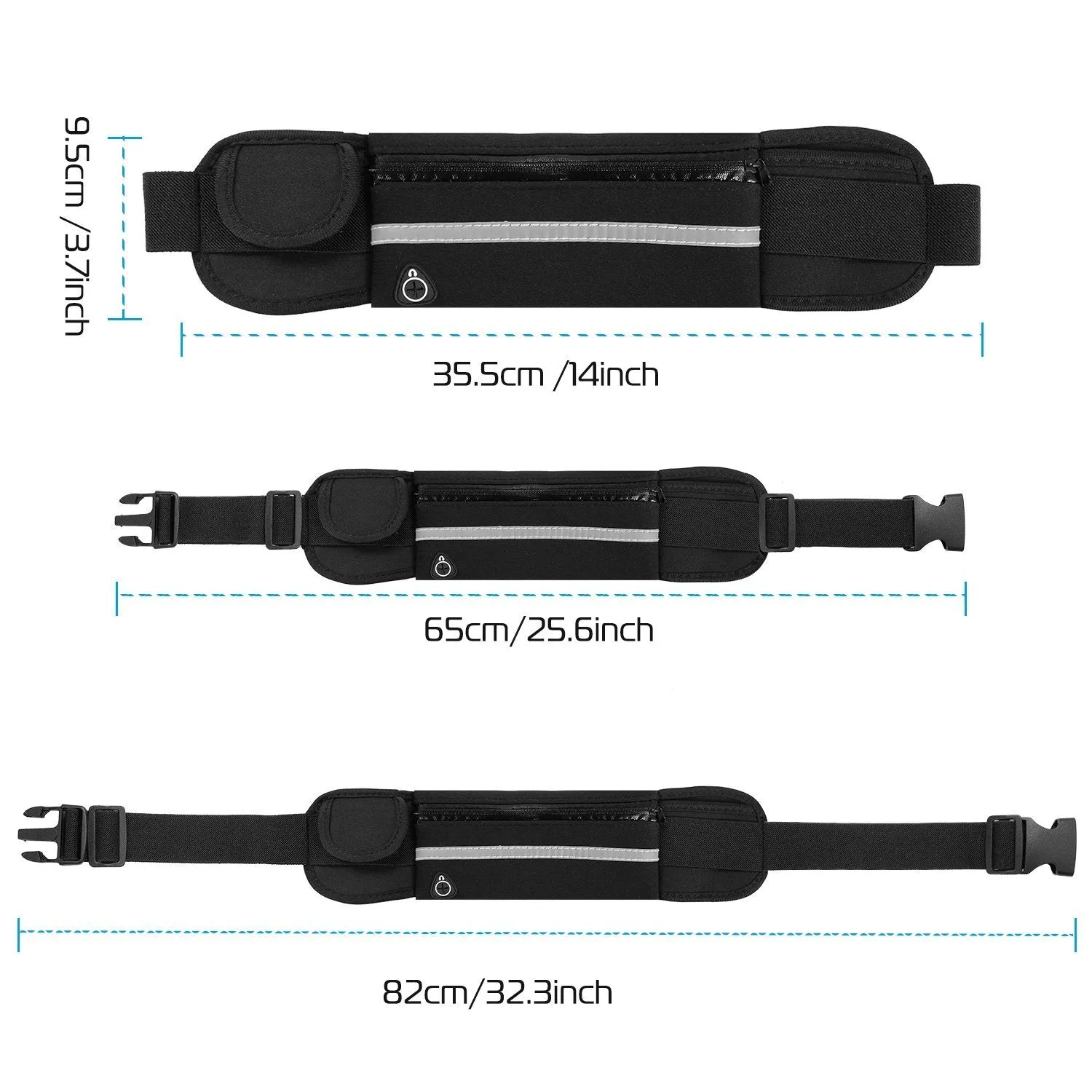 Sports Waist Bag Running Belt Pack