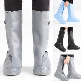 Unisex Waterproof Anti-Slip Shoe Covers - Protective Skid-Proof Overshoes