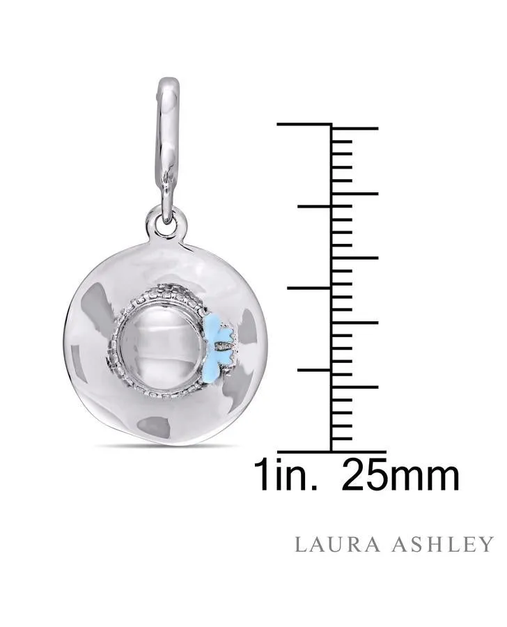 White Sapphire Sun-Hat Charm