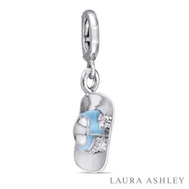 White Sapphire Sun-Hat Charm