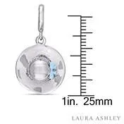 White Sapphire Sun-Hat Charm