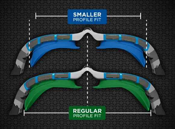 Zoggs Predator Goggles Regular Profile Fit Tinted Lenses